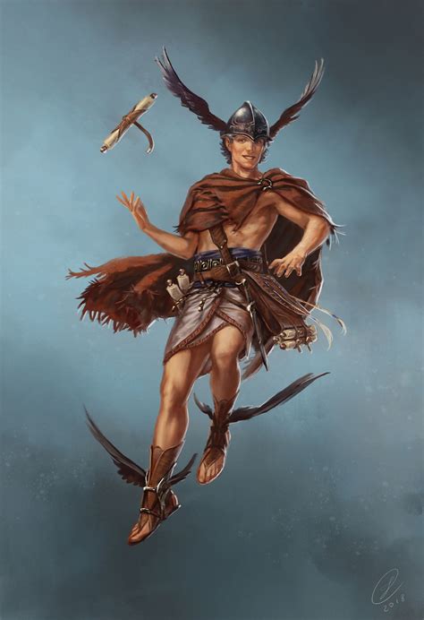 Hermes god of travellers